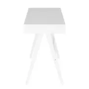 ESCRIVANINHA 2 GAVETAS 90 CM X 45 CM CRAB - BRANCO - Foto 3