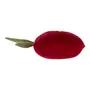 ALMOFADA 35 CM X 31 CM DA HORTINHA MAÇA - VERMELHO/SÁLVIA - Foto 3