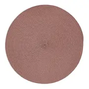 LUGAR AMERICANO 38 CM LUCEN - QUARTZO ROSA - Foto 1