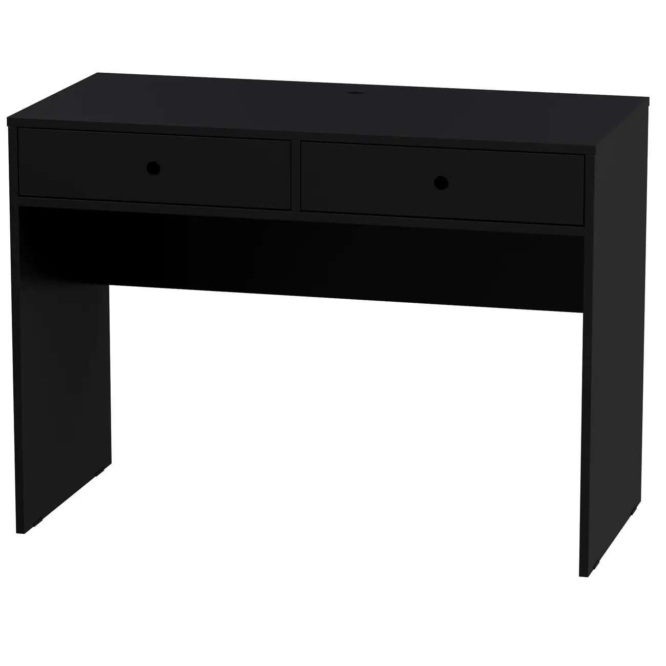 ESCRIVANINHA 2 GAVETAS 1,03 M X 51 CM PRATY - PRETO - Foto 14