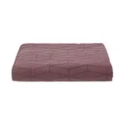 COLCHA CASAL/QUEEN 2,40 M X 2,50 M BRUTALIST - RUBY MOCHA - Foto 1