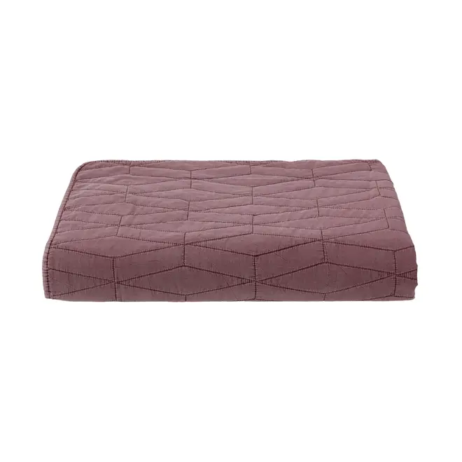 COLCHA CASAL/QUEEN 2,40 M X 2,50 M BRUTALIST - RUBY MOCHA - Foto 1