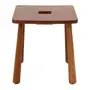 MESA INFANTIL 60 CM X 50 CM SAUÍ - NOZES/ARGILA CRUA - Foto 3