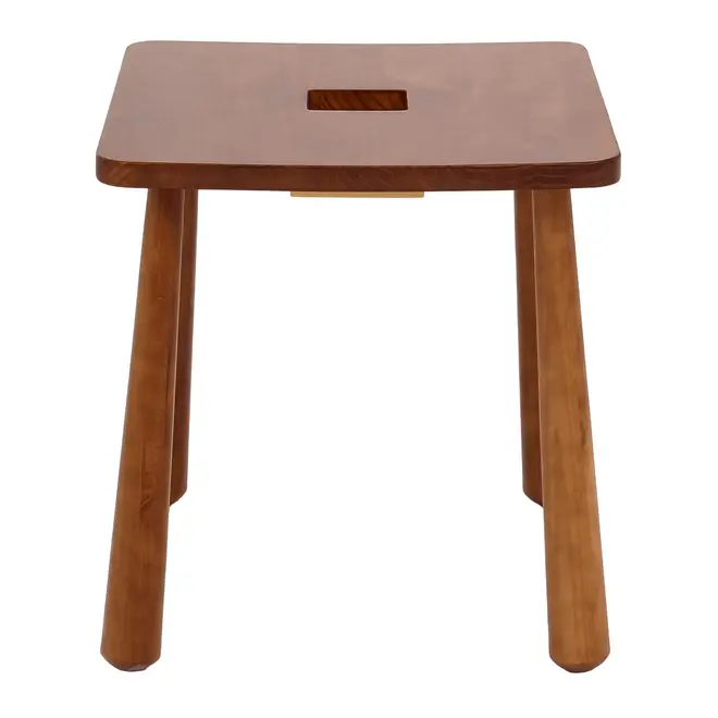MESA INFANTIL 60 CM X 50 CM SAUÍ - NOZES/ARGILA CRUA - Foto 3