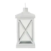 LANTERNA 40 CM LUEUR DE LUNE - BRANCO LAVADO - Foto 5