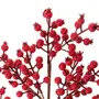 GALHO DECORATIVO BERRY BORDAR, AMAR E CELEBRAR - MARROM/VERMELHO - Foto 2