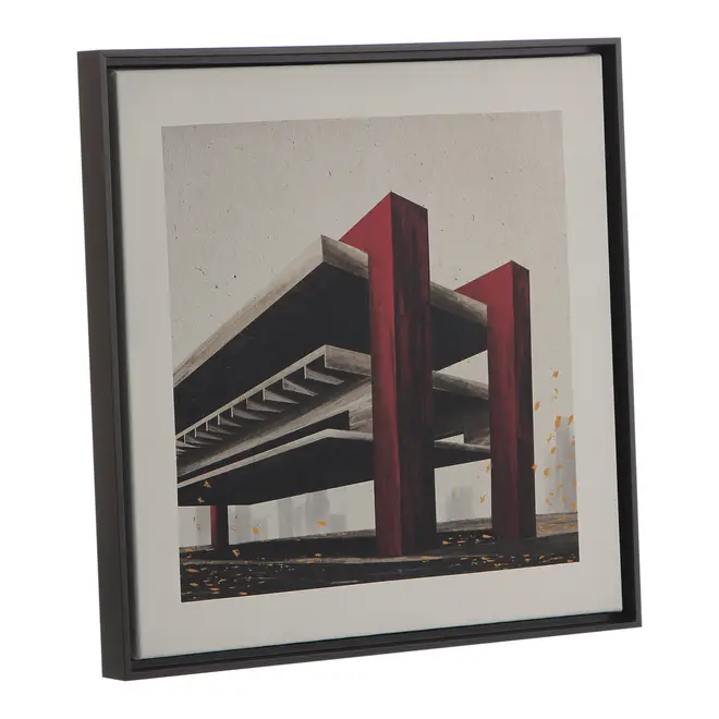 QUADRO 40 CM X 40 CM MENOS PAREDES MASP - KONKRET/MULTICOR - Foto 2