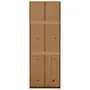 GUARDA-ROUPA/SAPATEIRA 2 PORTAS 45 MAXIMUS - FREIJÓ - Foto 21