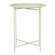 MESA LATERAL REDONDA 41 CM PLATTER - SÁLVIA - Foto 3