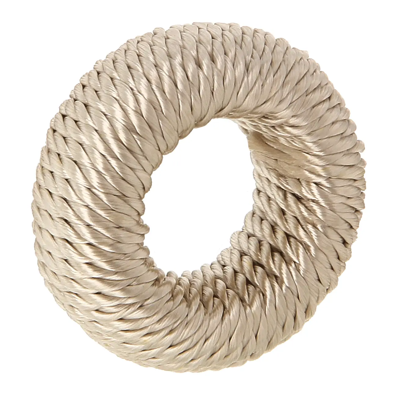 ARGOLA PARA GUARDANAPO CONJUNTO COM 4 PEÇAS INCANTI - AREIA - Foto 3