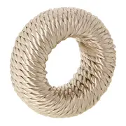 ARGOLA PARA GUARDANAPO CONJUNTO COM 4 PEÇAS INCANTI - AREIA - Foto 3