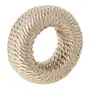 ARGOLA PARA GUARDANAPO CONJUNTO COM 4 PEÇAS INCANTI - AREIA - Foto 3