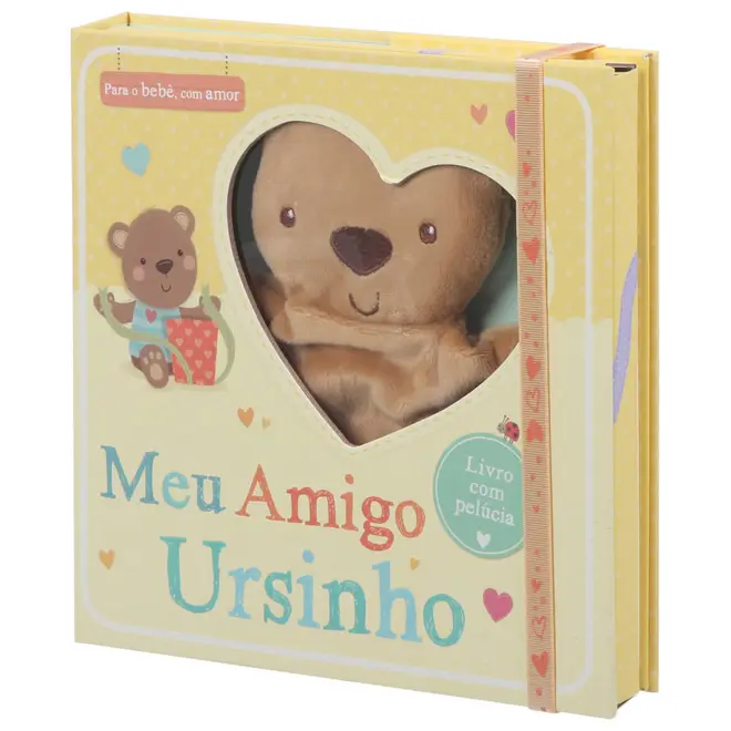LIVRO MEU AMIGO URSINHO COM PELÚCIA LIVRO INFANTIL - MULTICOR - Foto 2
