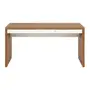 MESA COM 2 GAVETAS 1,50 M X 80 CM BOSS - OAK TAMMI/BRANCO - Foto 1