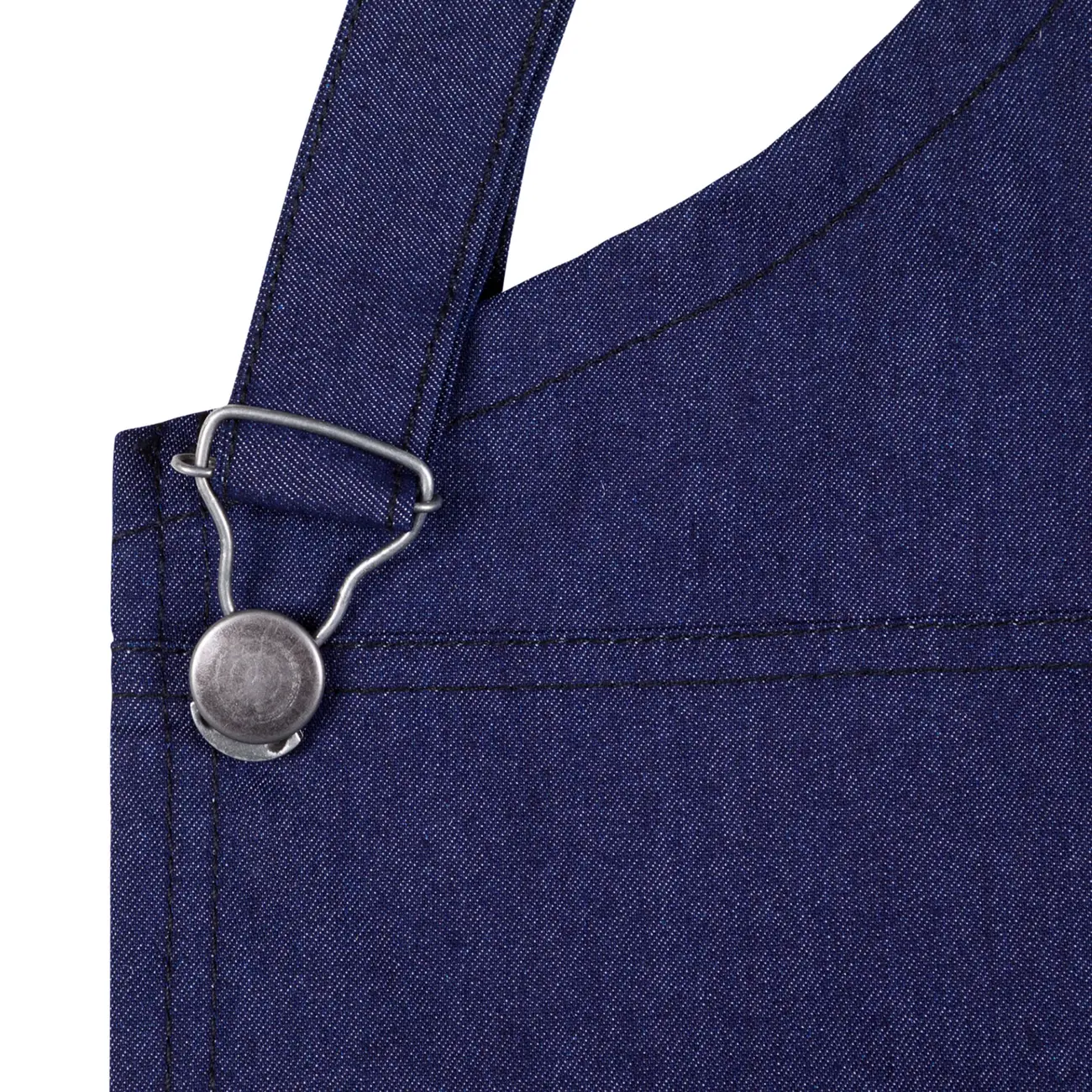 AVENTAL THE BEST CHEF - JEANS AZUL/MARROM - Foto 3