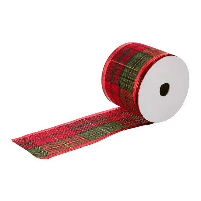 FITA DECORATIVA 9 M HOHO HOME - VERMELHO HINDU/ENGLISH GREEN - Foto 2