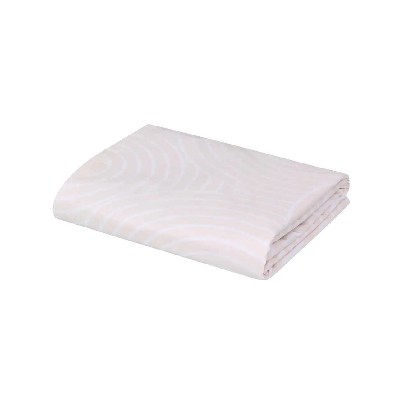 LENÇOL SOLTEIRO 1,60 M X 2,40 M KARESANSUI ZEN - CREAM/BRANCO - Foto 2