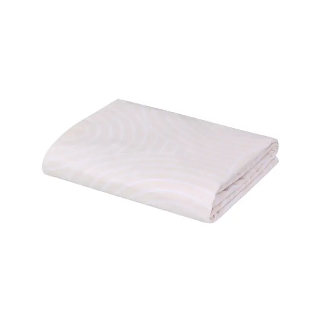 LENÇOL SOLTEIRO 1,60 M X 2,40 M KARESANSUI ZEN - CREAM/BRANCO - Foto 2
