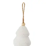 PINGENTE ÁRVORE FLUFFY VILAREJO NOEL - BRANCO - Foto 2