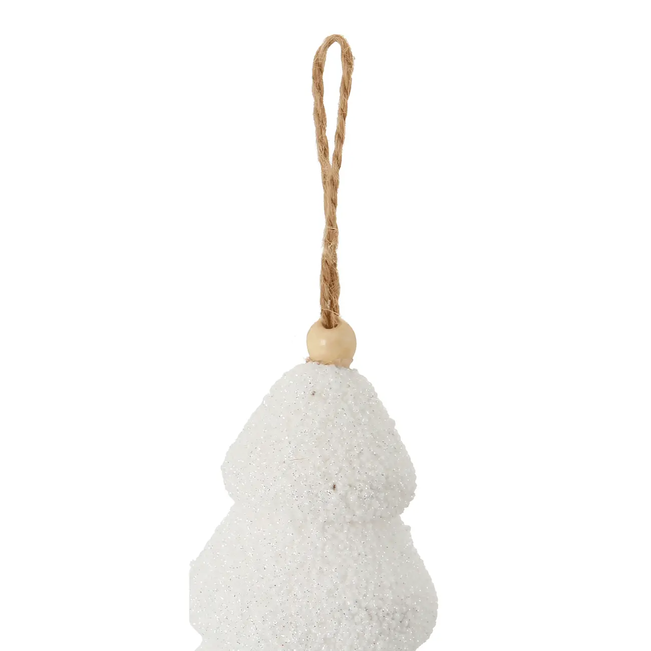 PINGENTE ÁRVORE FLUFFY VILAREJO NOEL - BRANCO - Foto 2