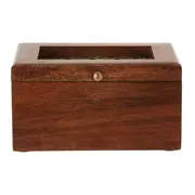 CAIXA DECORATIVA 17 CM X 14 CM X 9 CM BERWICK - NOZES/OURO VELHO - Foto 3