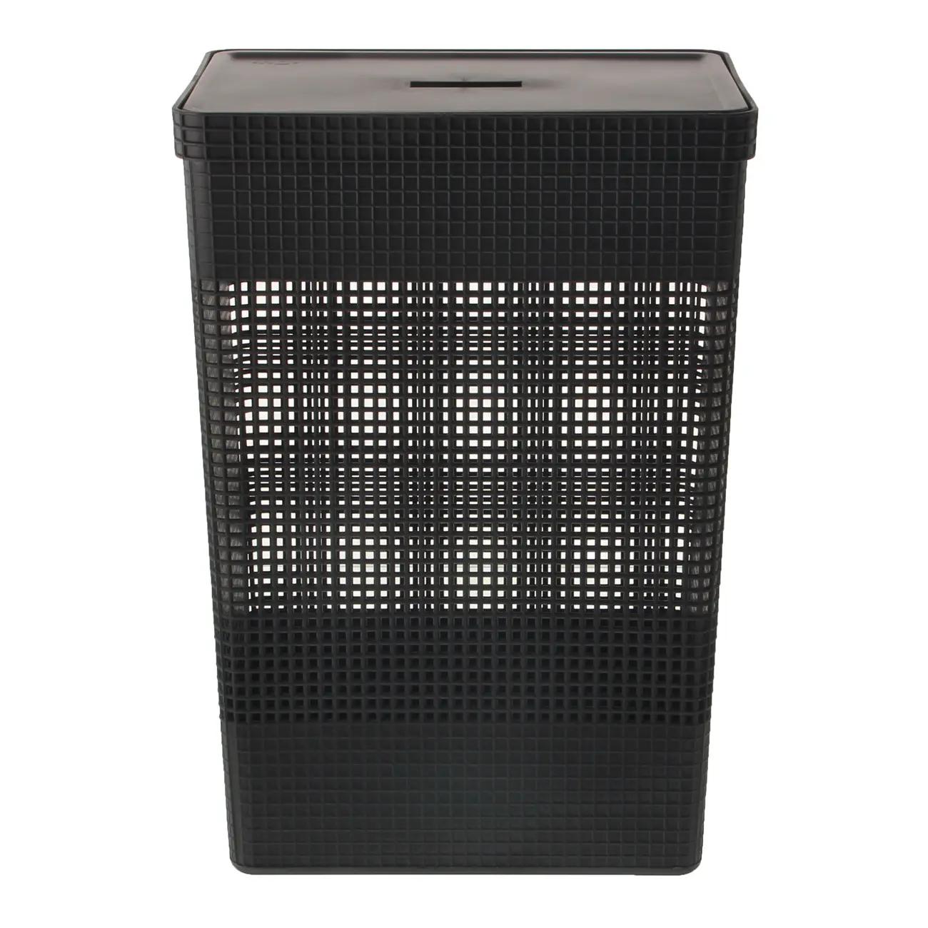 CESTO PARA ROUPAS GRID - PRETO - Foto 2