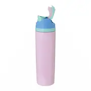 GARRAFA TÉRMICA 630 ML GLUP - ROSA CLARO/MULTICOR - Foto 6