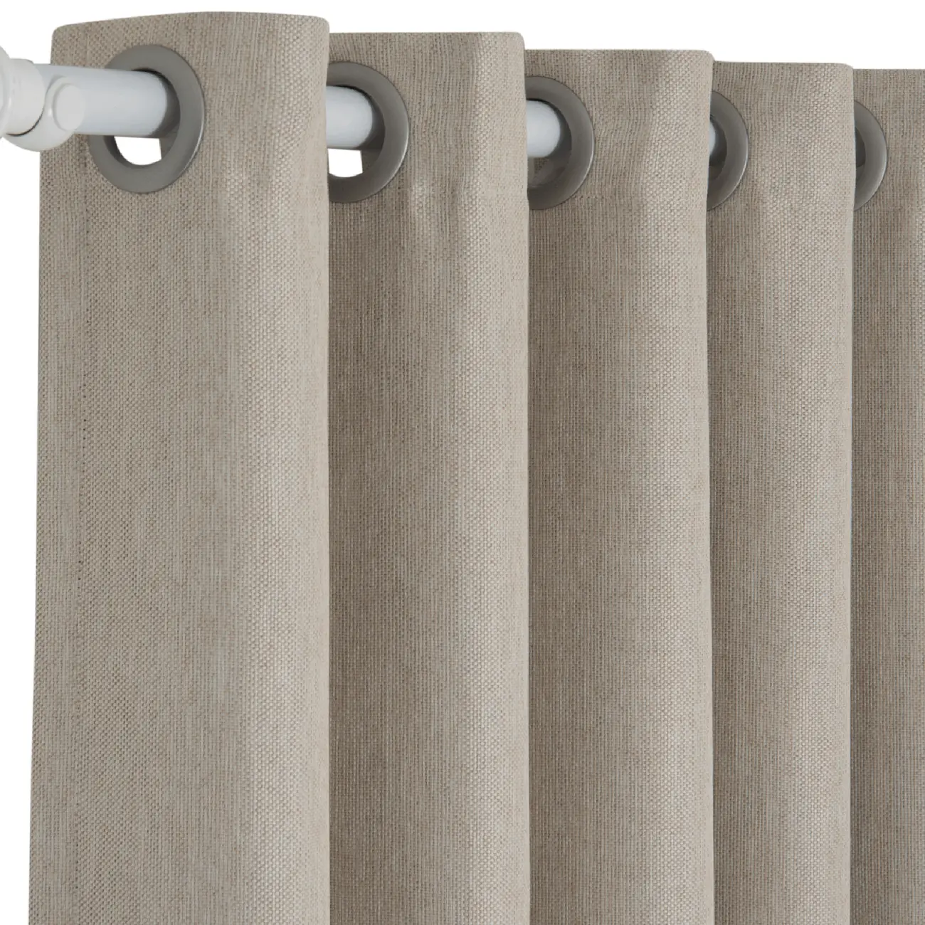 CORTINA BLACKOUT 70% 2 PEÇAS 2 M X 2,60 M MISCANTHUS - MESCLADO NATURAL - Foto 2