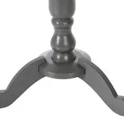 MESA LATERAL REDONDA 45 CM PILLIER - GRIS BRULÉ - Foto 5