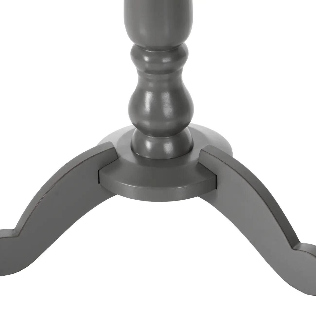 MESA LATERAL REDONDA 45 CM PILLIER - GRIS BRULÉ - Foto 5