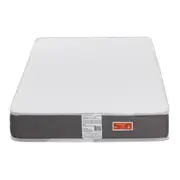COLCHÃO DE ESPUMA SOLTEIRO DUO 88 CM X 1,88 M X 16 CM TATOU GULDI - CINZA/BRANCO - Foto 13