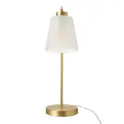 LUMINÁRIA DE MESA HALLEY - OURO/FROST - Foto 5