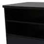 BALCÃO DE COZINHA COM 2 PORTAS DE CORRER 1,20 M X 60 CM LIN - PRETO/NOZES - Foto 11
