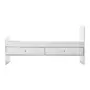 CAMA DE SOLTEIRO COM 2 GAVETAS 88 CM PATCHFLOWER - BRANCO - Foto 5