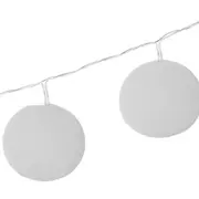CORDÃO LUMINOSO 20 LEDS 127V COTTONLINE - BRANCO - Foto 2