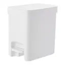 BRANCO - LIXEIRA COM PEDAL 6 L TRIUM