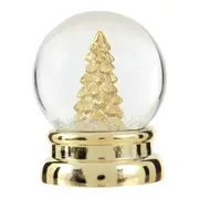 ADORNO GLOBO ÁRVORE 10 CM NATAL ASTRAL - DOURADO - Foto 1