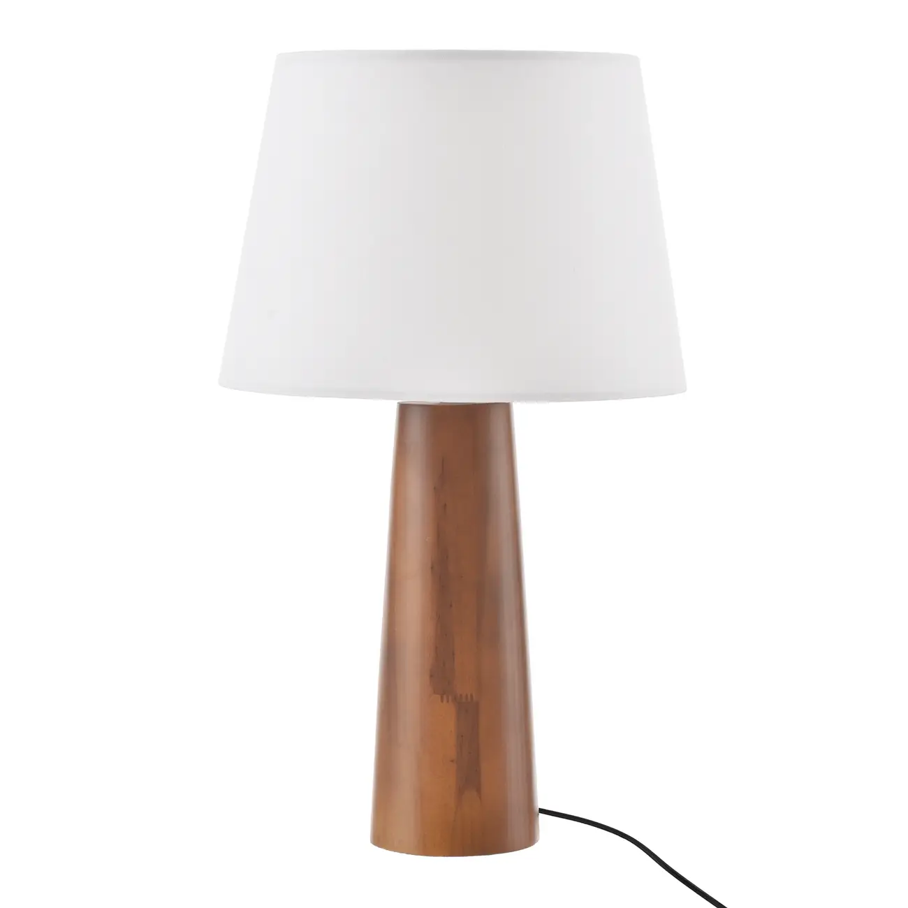 LUMINÁRIA DE MESA MASSIV C/CUP P - NOZES/BRANCO - Foto 1