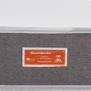 COLCHÃO DE ESPUMA SOLTEIRO DUO 78 CM X 1,88 M X 16 CM TATOU GULDI - CINZA/BRANCO - Foto 18