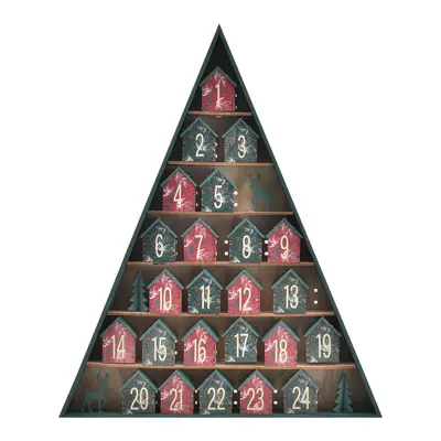 CALENDÁRIO CASA NATALINO DE MESA HOHO HOME