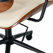 CADEIRA HOME OFFICE PINCHO - PRETO/CAMELO - Foto 9