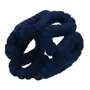 ARGOLA PARA GUARDANAPO CONJUNTO COM 2 PEÇAS ARABESCO - AZUL ESCURO - Foto 4