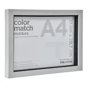 MOLDURA A4 21 CM X 29 CM COLOR MATCH - FLANDRES/PRETO - Foto 2