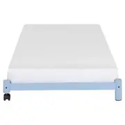 CAMA DE SOLTEIRO INFERIOR 78 CM FLAT - AZUL CLARO - Foto 29