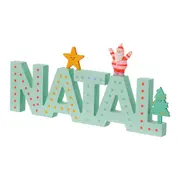 ADORNO NATAL 27 CM COLORFUN XMAS - SORBET MENTA/CORES CALEIDOCOLOR - Foto 2