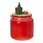 VELA POTE 15 CM ÁRVORE SANTA ROCKS - TERRACOTA/MUSGO - Foto 7