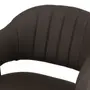 CADEIRA HOME OFFICE BICORNE - PRETO/RHINOCERONTE - Foto 6