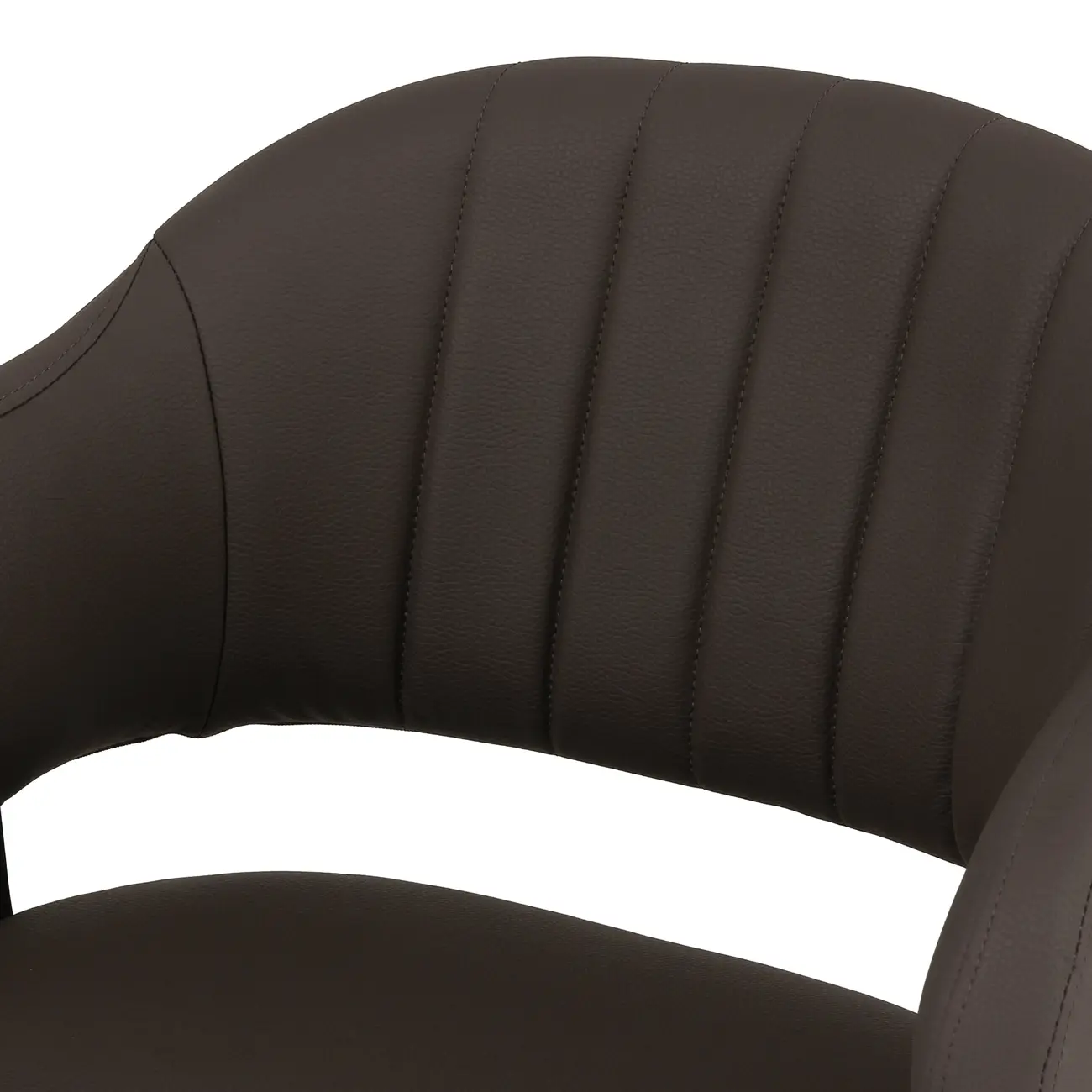 CADEIRA HOME OFFICE BICORNE - PRETO/RHINOCERONTE - Foto 6