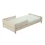 CAMA JÚNIOR 78 CM WOOD FENCE - BRANCO LAVADO - Foto 4