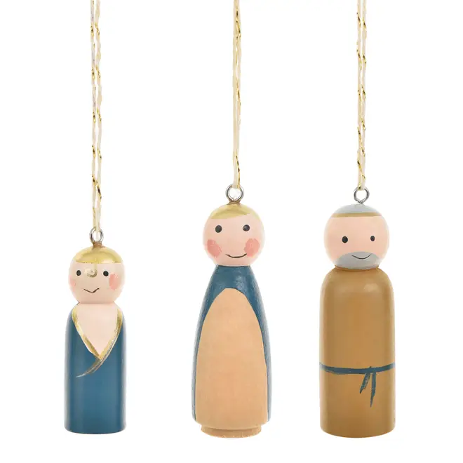 PINGENTE KIT COM 3 PEÇAS NATAL ASTRAL - DOURADO/MULTICOR - Foto 1
